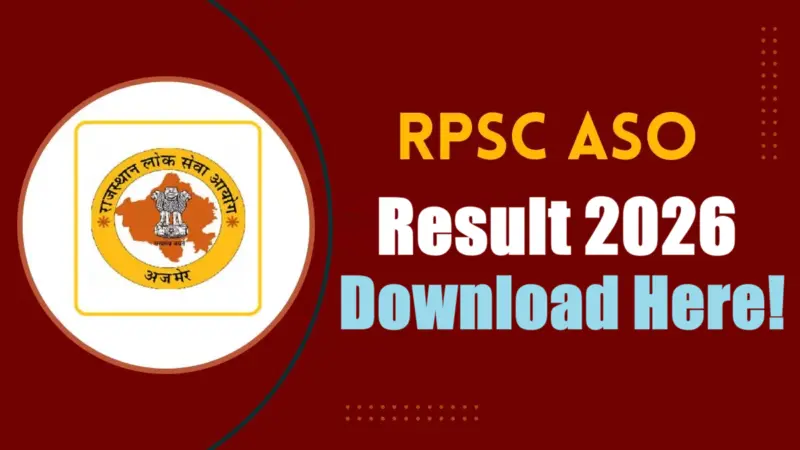RPSC ASO Result 2026