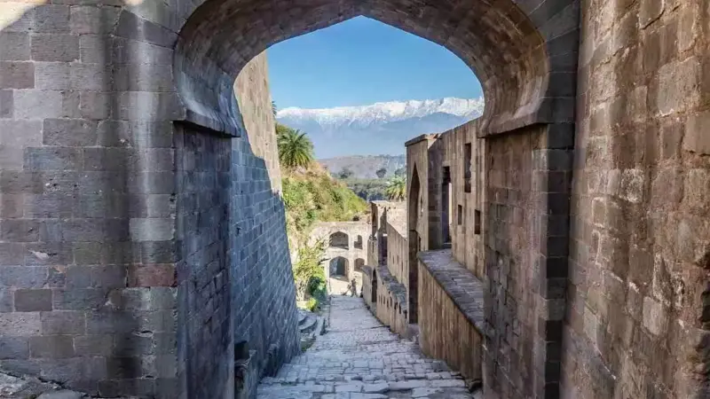 Kangra Fort: An Ancient Citadel of Power and Faith Nestled in the Himalayas