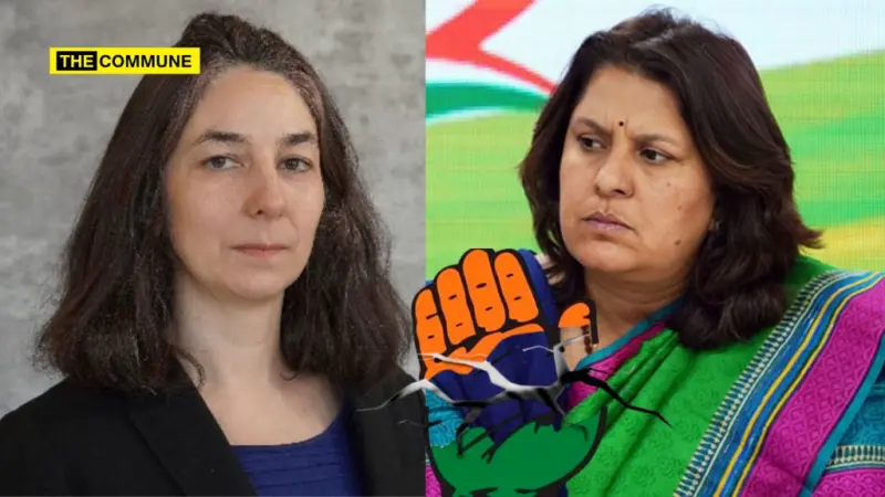 Congress Spokie Amplifies Anti-India And Anti-Hindu Distorian Audrey Truschke's Fake Narrative On Voter List Revision