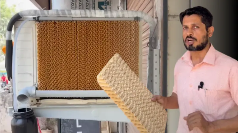 Air Conditioner With Cooler Pad: AC में फिट कर दें कूलर का पैड तो क्या होगा? मैकेनिक की टेक्नोलॉजी ने उड़ाए होश, कूलिंग हुई दोगुनी बिजली बिल कम