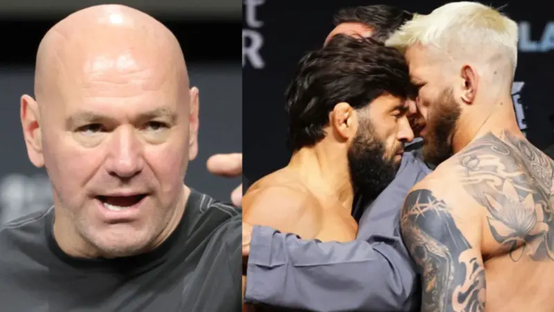 Fans React to Dana White Citing Headbutt as Reason for Arman Tsarukyan's UFC 324 Title Shot Snub