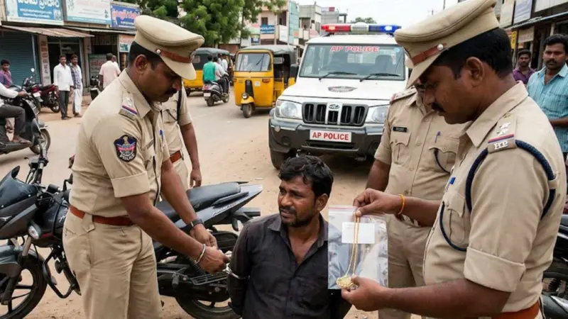 Govt Employee Turns Chain Snatcher: షేర్ మార్కెట్ నష్టాలు.. ప్రభుత్వ ఉద్యోగి దొంగగా మారిన షాకింగ్ ఘటన..!