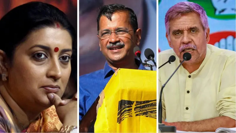 Delhi Assembly Elections 2025: Game on with Kejriwal re-contesting; Congress drops candidates' list while Smriti Irani meets BJP veterans