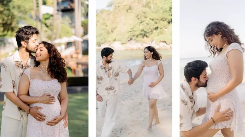 Heroine Pregnant: టాలీవుడ్ హీరోయిన్ ప్రెగ్నెంట్.. భర్తతో కలిసి బీచ్లో ఫొటో షూట్.. ఇద్దరం ముగ్గురం అవుతున్నామంటూ పోస్ట్