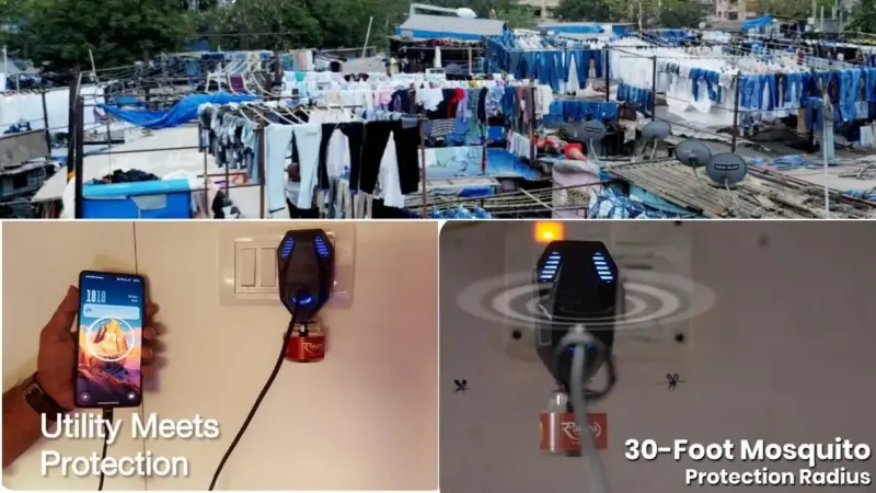 मुंबई के धोबी घाट में 'रक्षक' बनकर आया घड़ी डिटर्जेंट, फोन चार्जिंग के साथ अब भागेंगे मच्छर; जानें तकनीक