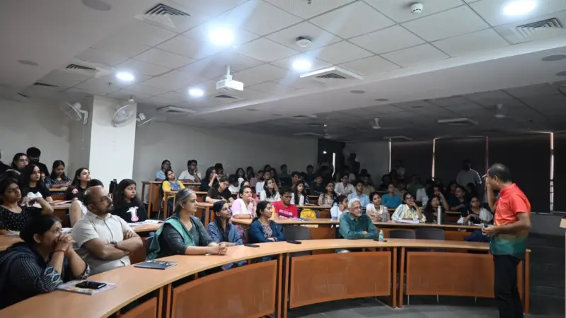 AI-Health Sessions at Navrachana University: Tackling India's NCD Crisis with Interdisciplinary Innovation