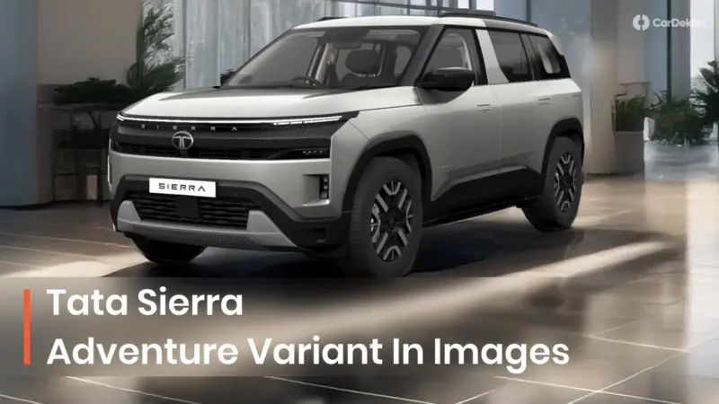 2025 Tata Sierra Adventure Variant: All You Need To Know In 10 Images