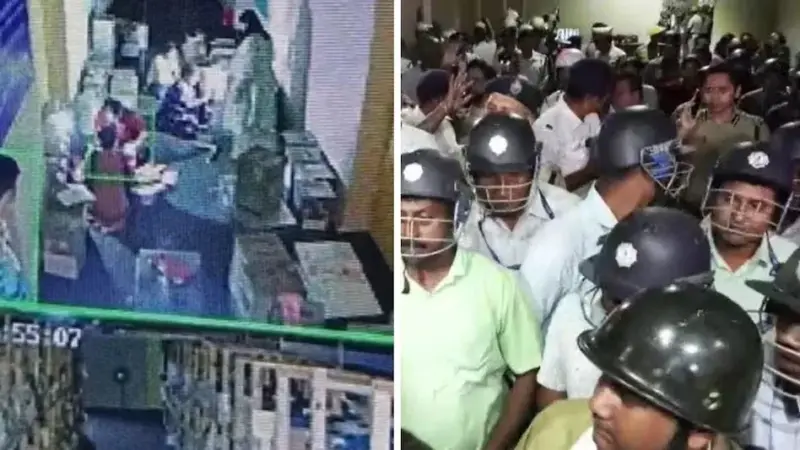 मतगणनेपूर्वी कोलकाता येथे गोंधळ