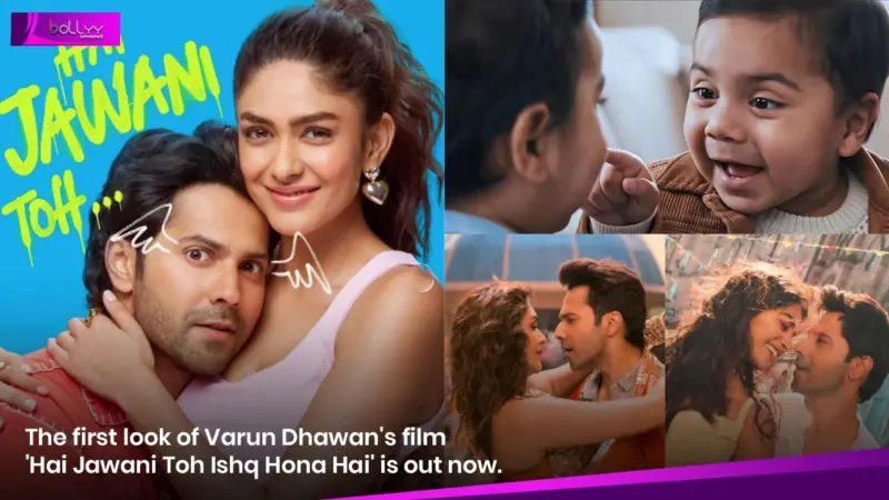 The first look of Varun Dhawan's film 'Hai Jawani Toh Ishq Hona Hai' is out now