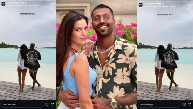Hardik Pandya confirms relationship with model Mahika Sharma