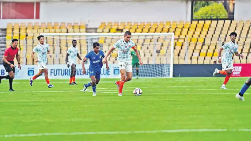 డ్రాతో ముగించిన శ్రీనిధి డెక్కన్ ఎఫ్సీ