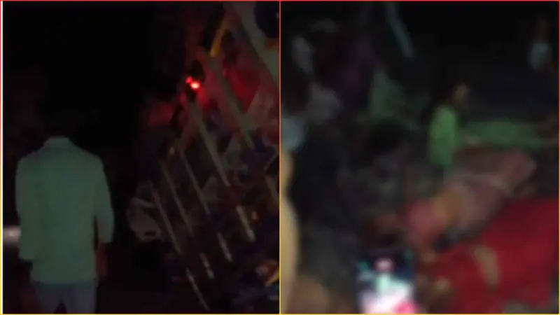 राजगढ़ में दर्दनाक हादसा: बारात में जा रही पिकअप को ट्रक ने मारी टक्कर, 20 घायल