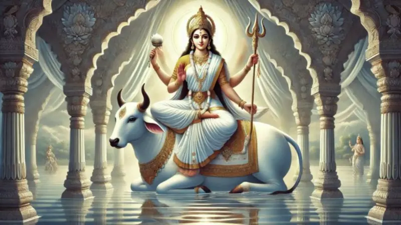 नवरात्रि के पहले दिन मां शैलपुत्री की पूजा कैसे करें, जानें शुभ मुहूर्त, विधि और आरती का सही समय