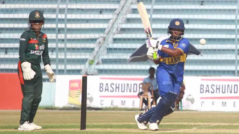 Hasini Perera's 95 powers Sri Lanka Women to series-clinching win over Bangladesh