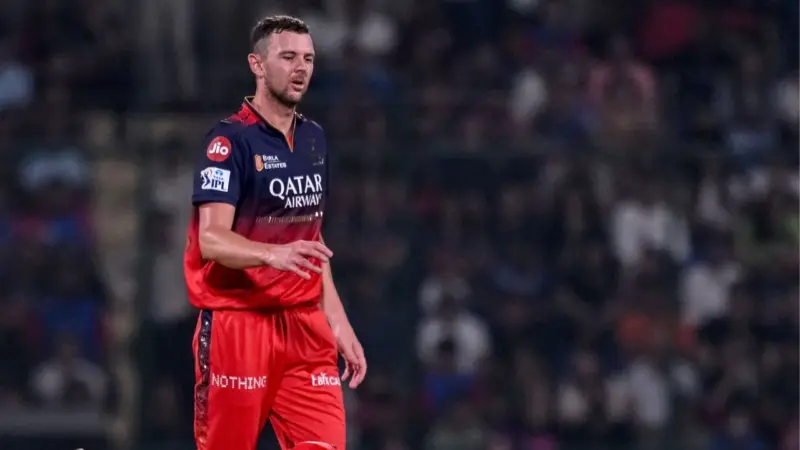 IPL 2026: Josh Hazlewood likely to return for CSK clash, reports suggest
