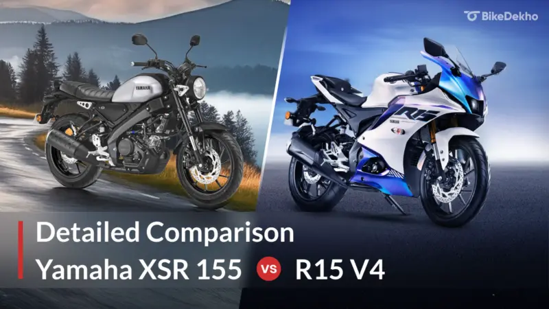 Yamaha XSR 155 Vs Yamaha R15 V4: Detailed Comparison