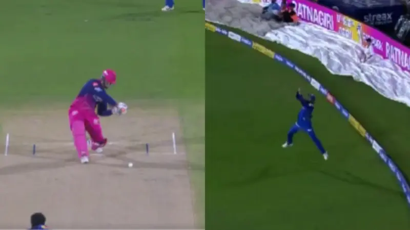 IPL 2026: Vaibhav Sooryavanshi's brisk 39-run cameo ends against MI