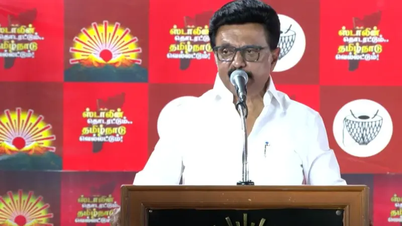 பாஜக ஆளும் மாநிலங்களில் தேர்தலின்போது அதிகாரிகளை மாற்றினார்களா? - மு.க.ஸ்டாலின் கேள்வி