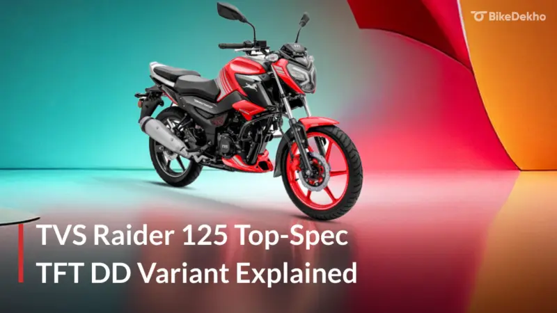TVS Raider 125 TFT DD Variant: All You Need To Know