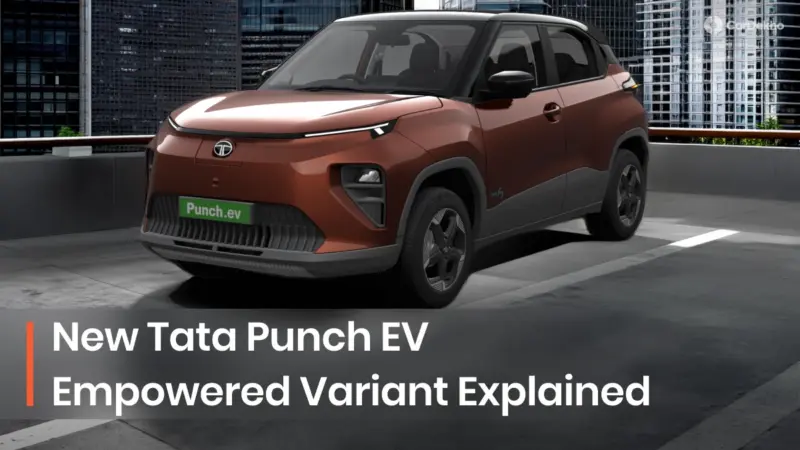 New Tata Punch EV's One-below Top Empowered Variant Explained
