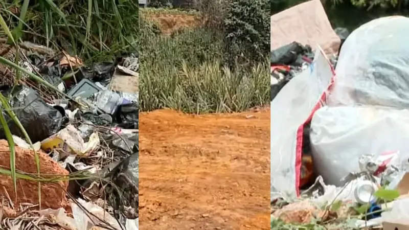 'രണ്ട് ദിവസത്തിനുള്ളില്‍ മാലിന്യം നീക്കണം, പിഴ ഒടുക്കണം'; കരമനയാറിന് സമീപം മാലിന്യം തള്ളിയതില്‍ നടപടിയെടുത്ത് പഞ്ചായത്ത്