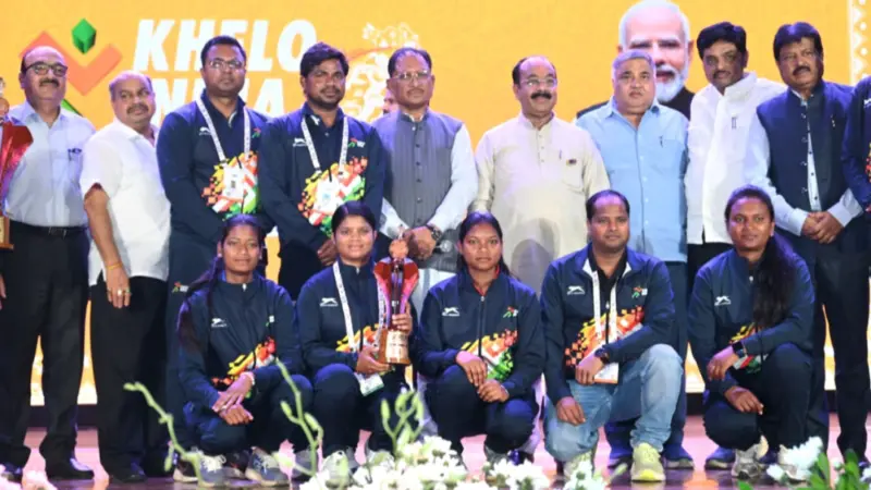 खेलो इंडिया ट्राइबल गेम्स 2026 का भव्य समापन: कर्नाटक बना ओवरऑल चैंपियन, छत्तीसगढ़ में हर साल आयोजन का ऐलान, खिलाड़ियों को लाखों के इनाम