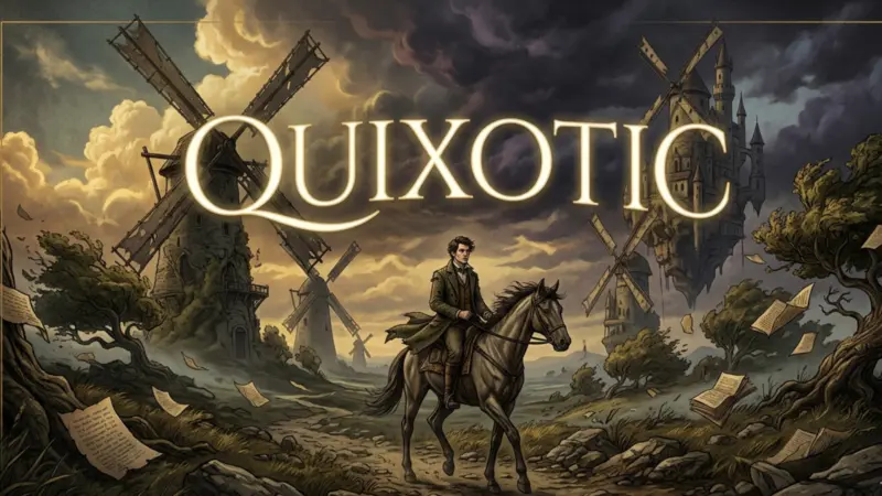 Word Of The Day: Quixotic - Meaning, Usage And Examples