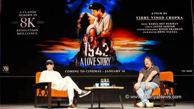 Unscripted Brilliance: Vidhu Vinod Chopra Lights Up IFFI with Wit, Wisdom and Cinematic Wonder