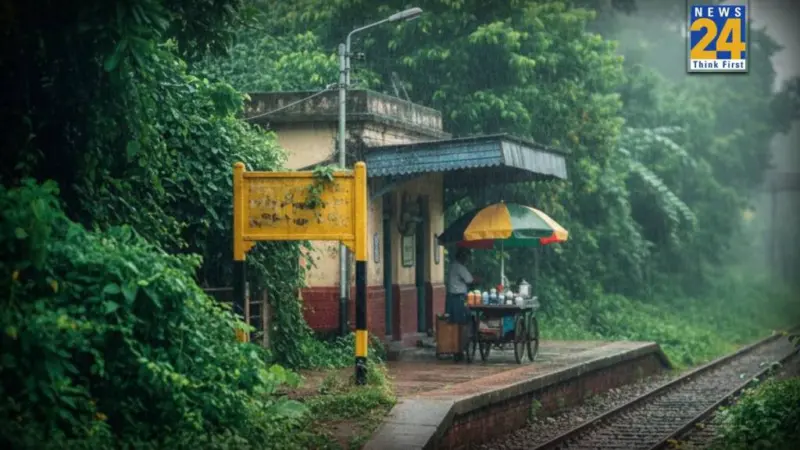 Which is India's smallest railway station? Only 140m long, its primarily used for. Its name is