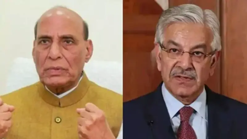 '1971 में दो भागों में बांटा, भूले तो नहीं?', ख्वाजा आसिफ को राजनाथ का जवाब- टुकड़े-टुकड़े होगा पाकिस्तान
