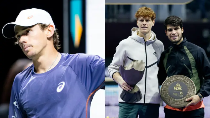 Alex de Minaur Sets Timeline to Close the Gap on Carlos Alcaraz and Jannik Sinner