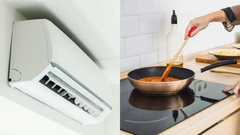 Beware! Running AC and induction at the same time will cause problems. Failure to do so will result in a fine.