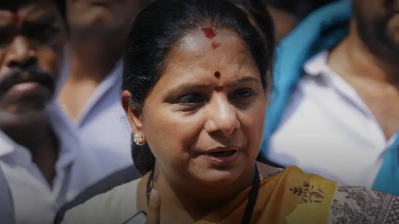 Telangana Jagruthi president Kavitha calls Delhi excise policy case 'a political vendetta'