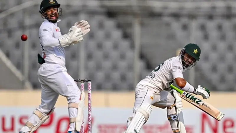 "Reputation is really bad": Litton Das sledges Mohammad Rizwan over poor form during BAN vs PAK 1stTest match