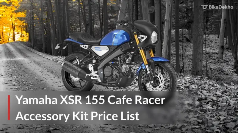 Yamaha XSR 155: Cafe Racer Accessory Kit Price List