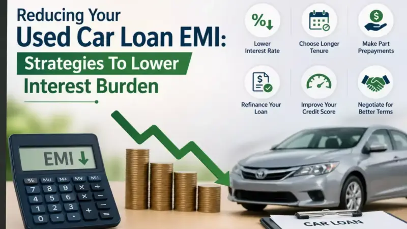 Reducing Your Used Car Loan Emi: Strategies To Lower Interest Burden