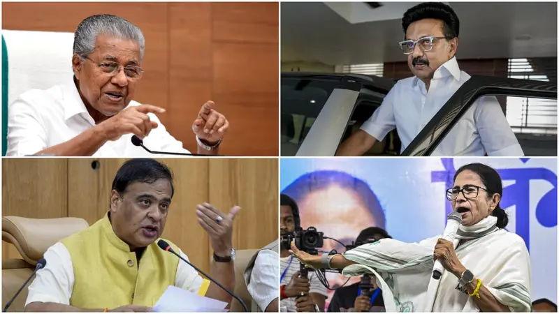 Assembly Elections 2026 | MK Stalin, Pinarayi Vijayan, Mamata Banerjee & Himanta Biswa Sarma: How incumbent CMs fared in polls