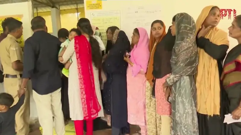 Wayanad bypoll: Emotional scenes at polling booths for landslide survivors