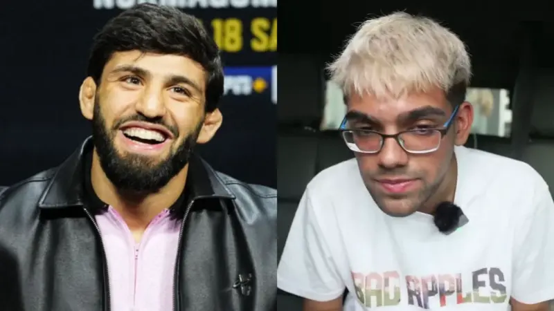UFC Superstar Arman Tsarukyan Pranks Influencer N3on After Bribing Barber to Dye Pink Hair