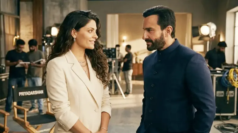 Saiyami Kher celebrates a Full-Circle moment  reuniting with Saif Ali Khan in 'Haiwaan' after 12 Years
