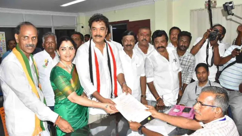 'குஷ்புவிடம் 3.5 கிலோ தங்கம், 24 கிலோ வெள்ளி' - சுந்தர்.சி வேட்புமனுவில் தகவல்!