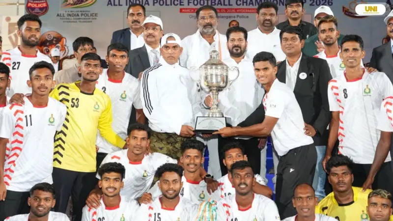 ఆలిండియా పోలీస్ ఫుట్బాల్ విజేతలుగా సిఐఎస్ఎఫ్, అసోం రైఫిల్స్