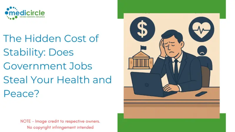 The Hidden Cost of Stability: Does Government Jobs Steal Your Health and Peace?