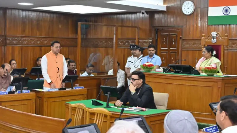 "महिला सशक्तिकरण के प्रयासों पर न हो सियासत.." विधानसभा में बोले मुख्यमंत्री पुष्कर सिंह धामी, विपक्ष पर लगाए गंभीर आरोप