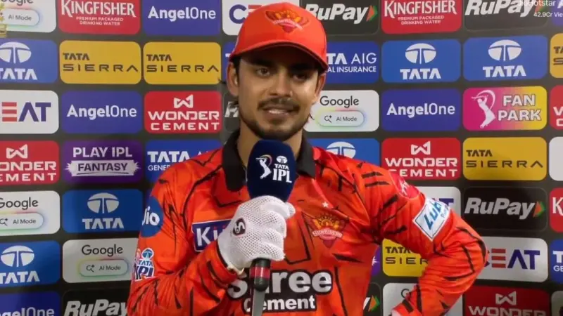 "Nitish playing a lovely knock": Ishan Kishan captain credits Nitish Kumar Reddy after all-round performance in SRH's massive win vs KKR