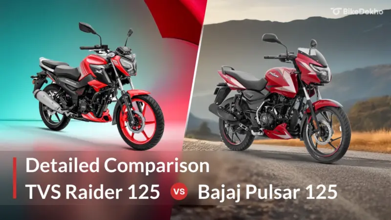 TVS Raider vs Bajaj Pulsar 125: Detailed Comparison