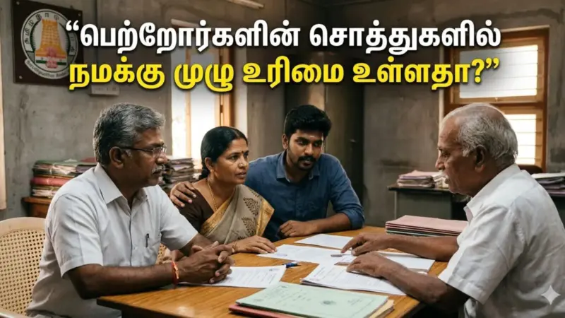 பெற்றோர்களின் சொத்துகளில் குழந்தைகளுக்கு முழு உரிமை உள்ளதா? சட்டம் என்ன சொல்கிறது?