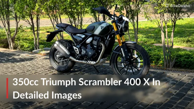 Gallery: 2026 350cc Triumph Scrambler 400 X In Detailed Real Life Images