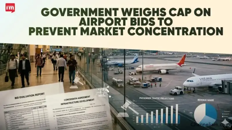 India May Cap Bids in Airport Privatisation