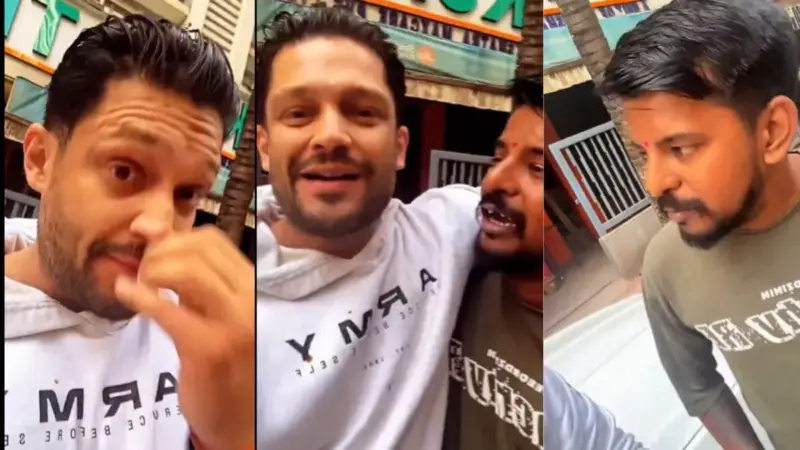 Delivery Rider Damages Actor's BMW; When Asked To Pay Repair Costs, His Reply Leaves Actor In Tears, Watch